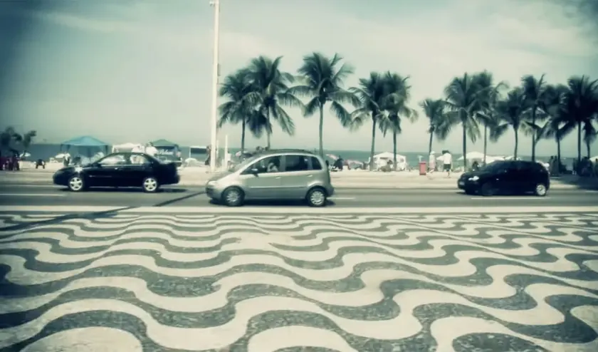 The Copacabana wave pavement